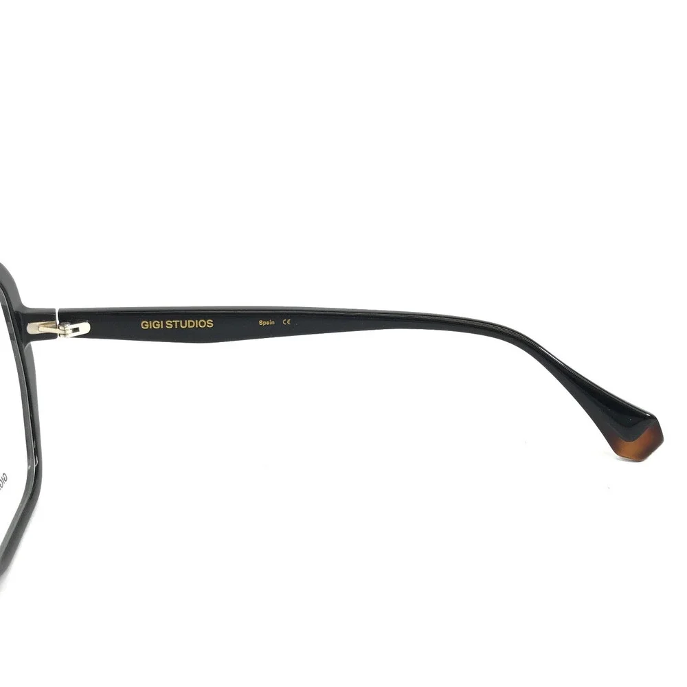 Gigi Studios Eyeglasses Frames ACID 6940/1 Black Butterfly Full Rim 53-19-140